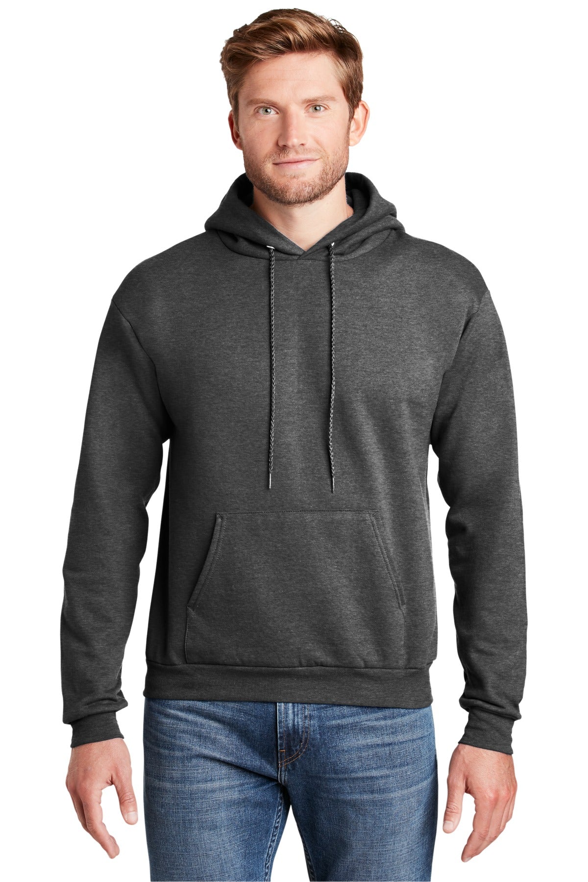 Hanes EcoSmart  - Pullover Hooded Sweatshirt.  P170