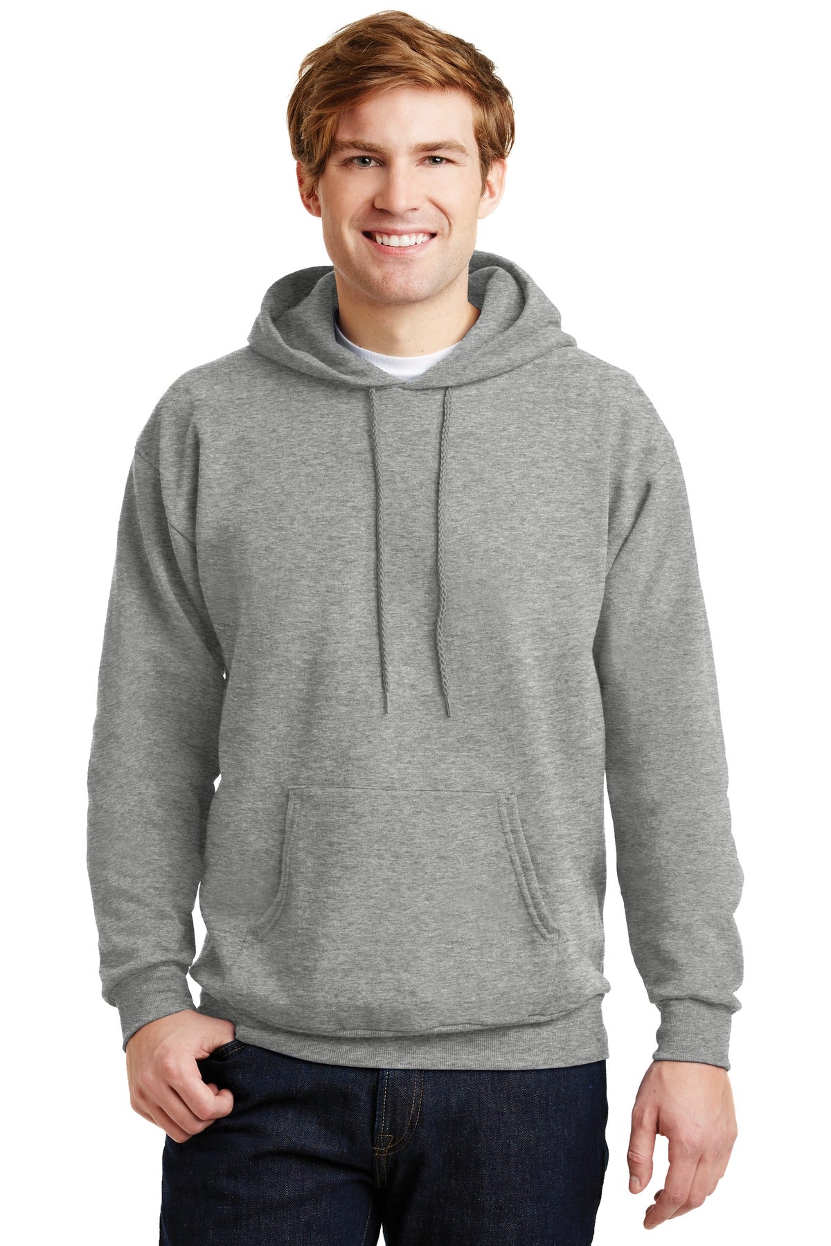 Hanes EcoSmart  - Pullover Hooded Sweatshirt.  P170