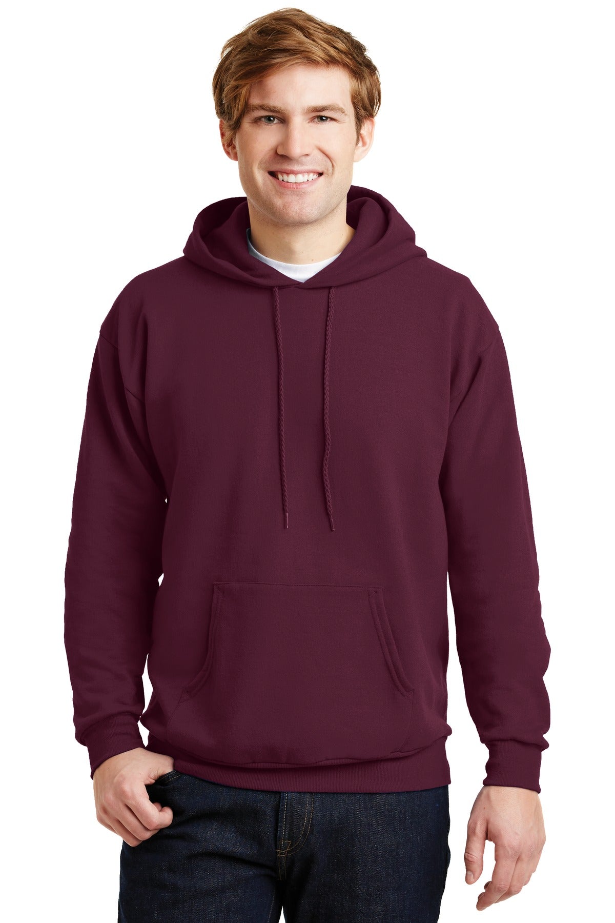 Hanes EcoSmart  - Pullover Hooded Sweatshirt.  P170