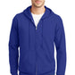 Hanes - EcoSmart Full-Zip Hooded Sweatshirt. P180
