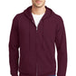 Hanes - EcoSmart Full-Zip Hooded Sweatshirt. P180