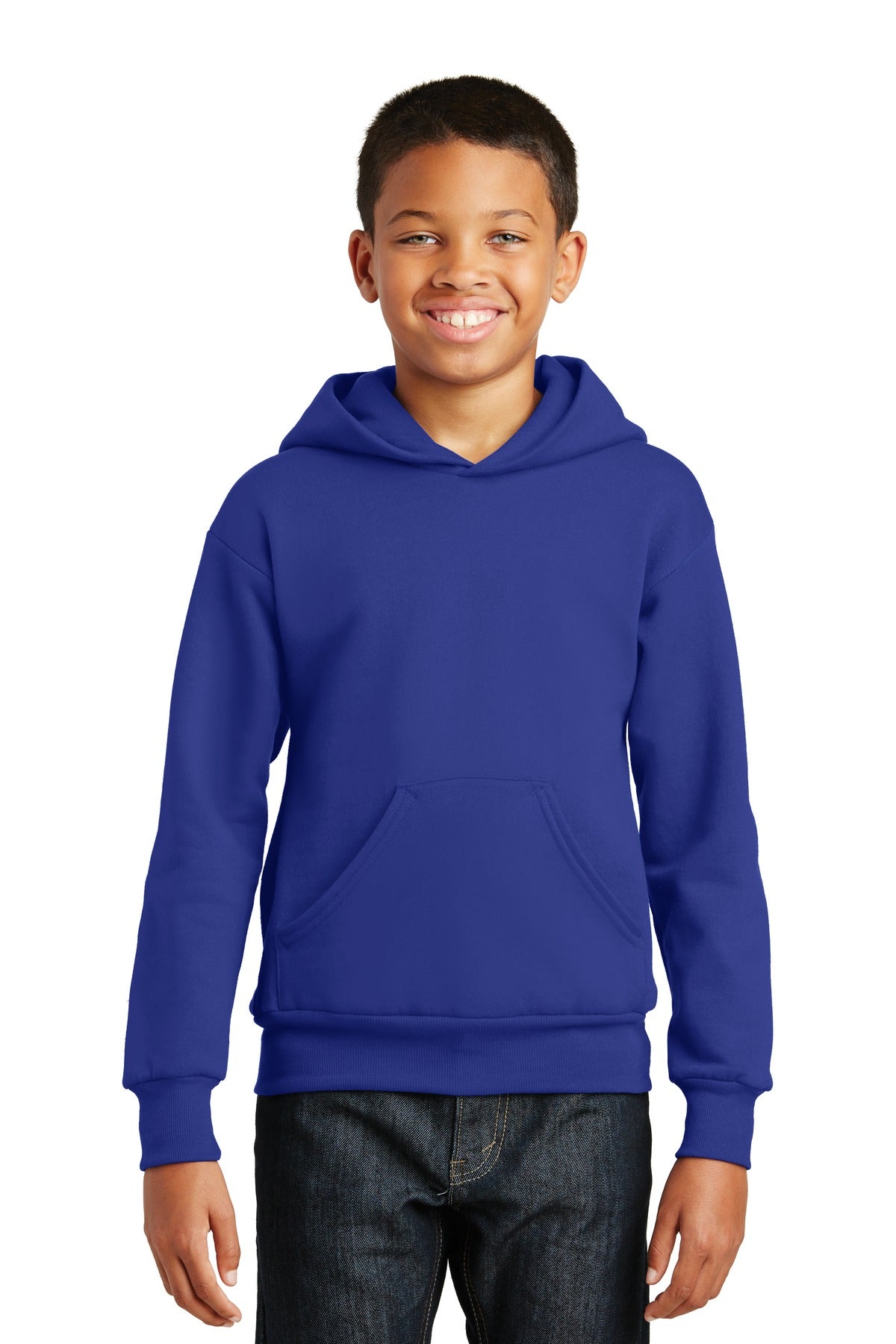 Hanes - Youth EcoSmart Pullover Hooded Sweatshirt.  P470