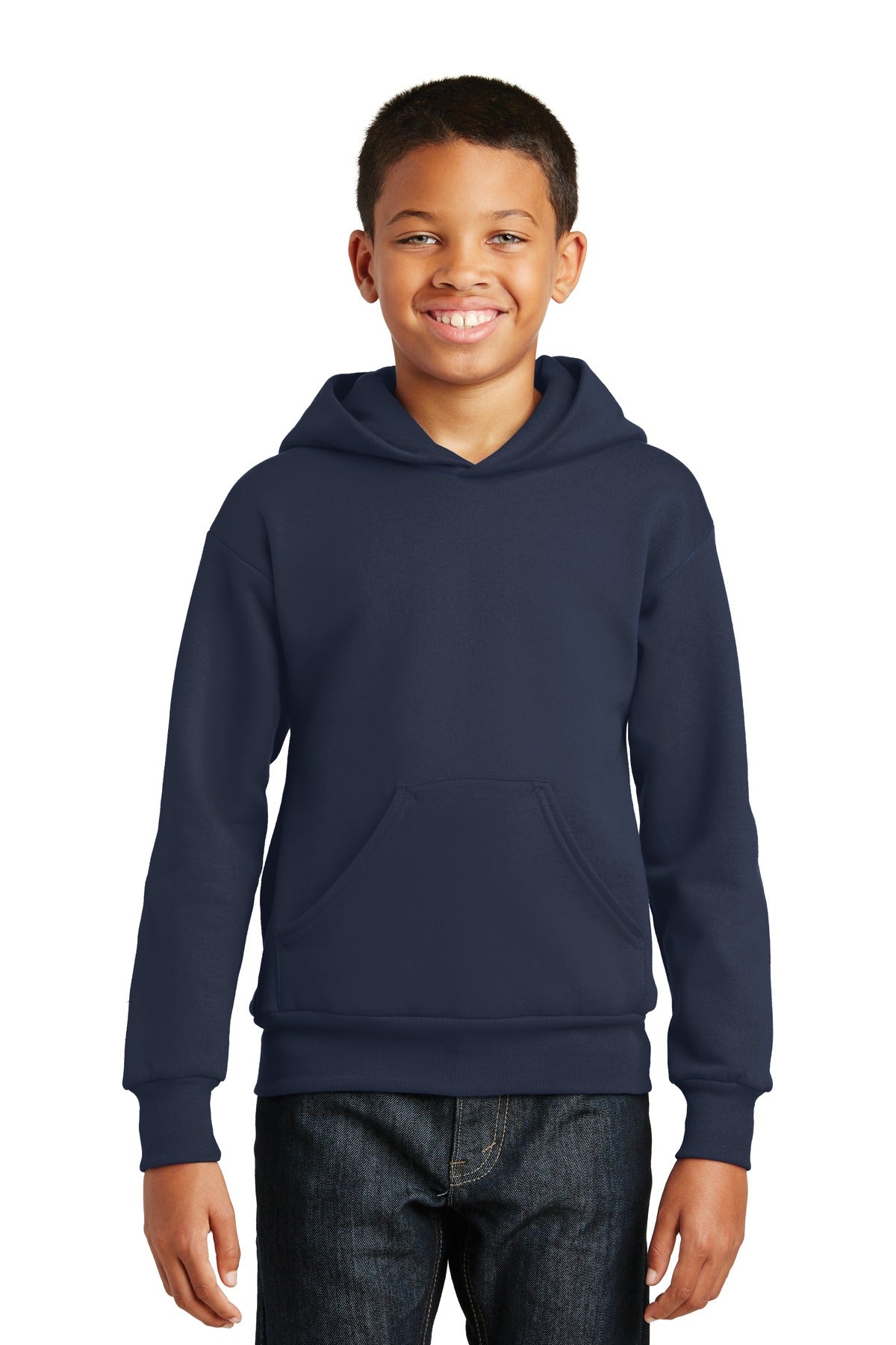 Hanes - Youth EcoSmart Pullover Hooded Sweatshirt.  P470