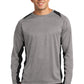 Sport-Tek Long Sleeve Heather Colorblock Contender Tee. ST361LS