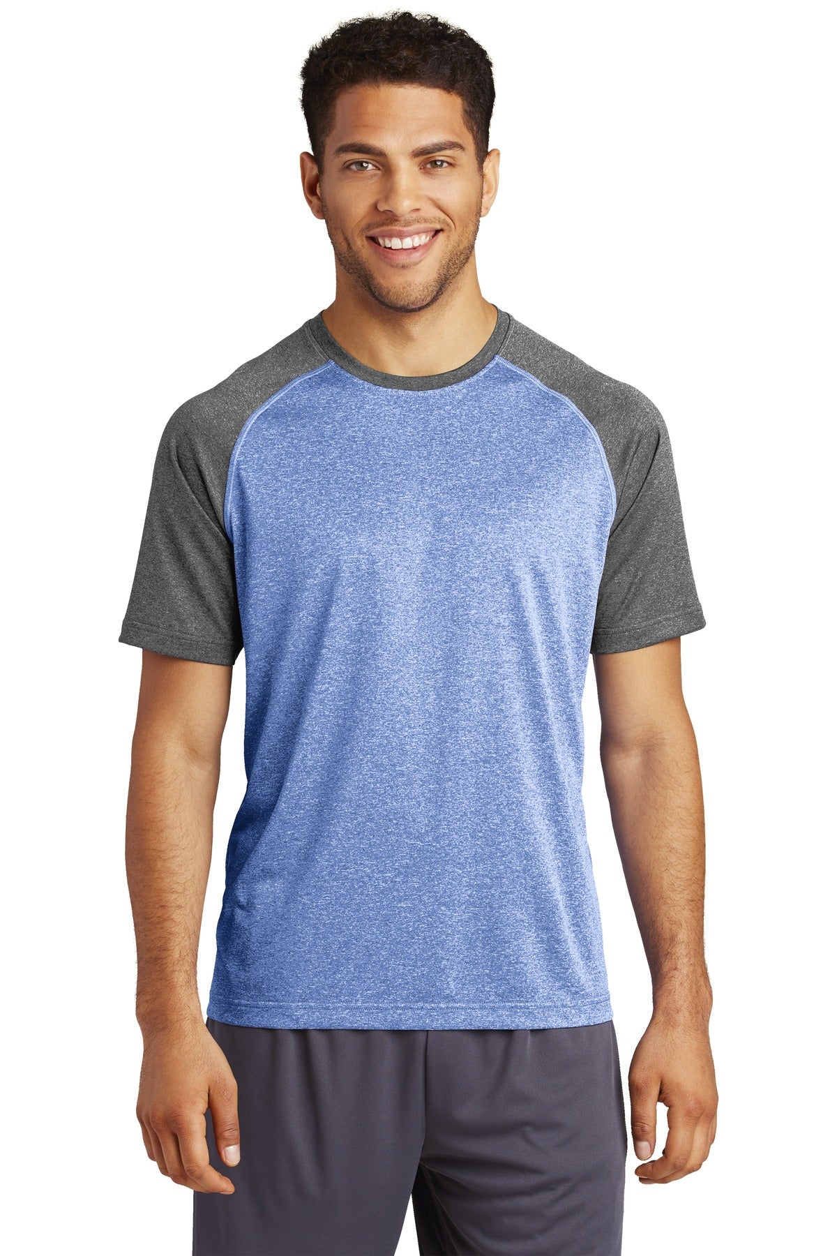 Sport-Tek  Heather-On-Heather Contender  Tee. ST362