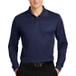 Sport-Tek Long Sleeve Micropique Sport-Wick Polo. ST657