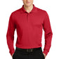 Sport-Tek Long Sleeve Micropique Sport-Wick Polo. ST657
