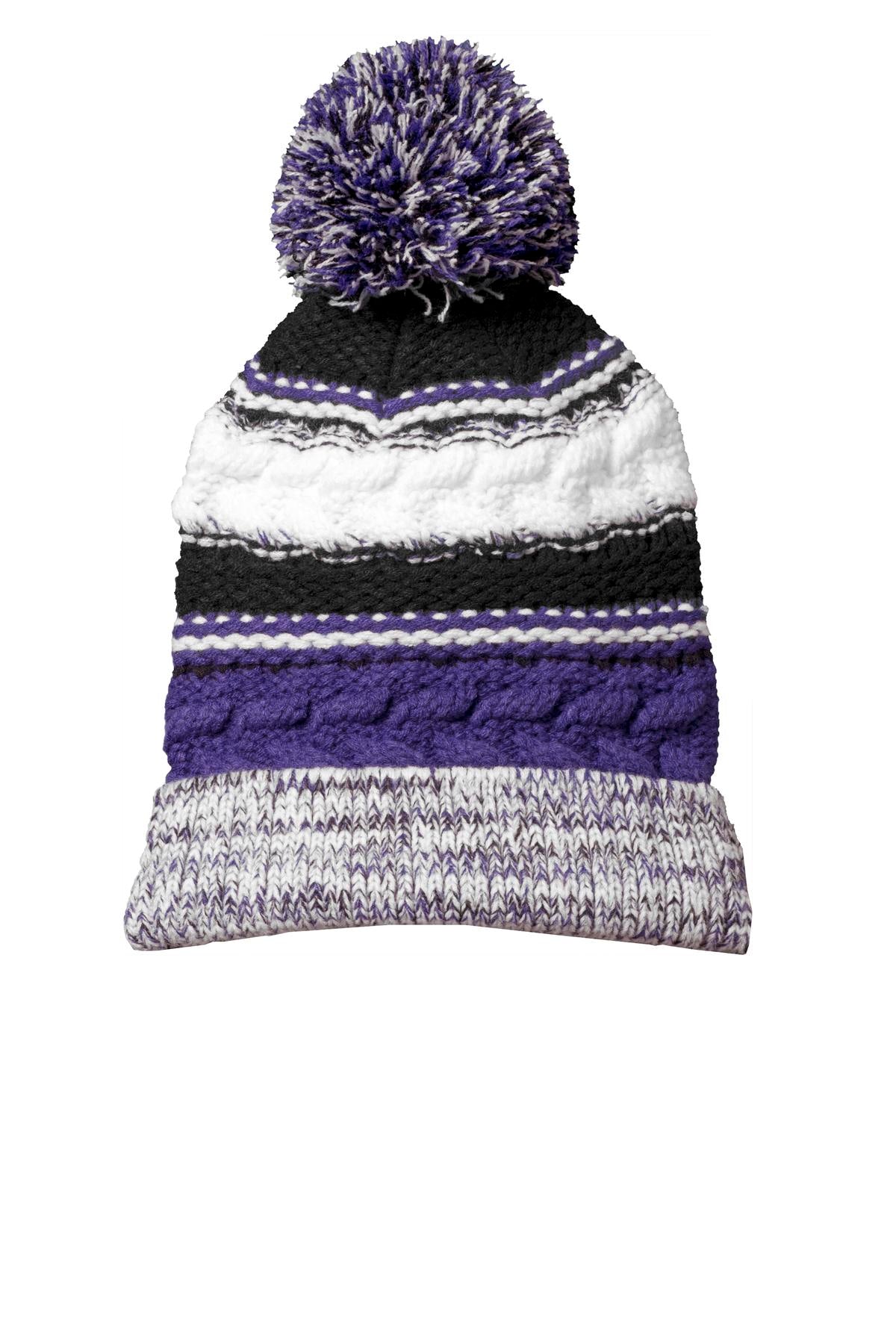 Sport-Tek Pom Pom Team Beanie. STC21