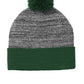 Sport-Tek  Heather Pom Pom Beanie STC41