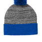 Sport-Tek  Heather Pom Pom Beanie STC41