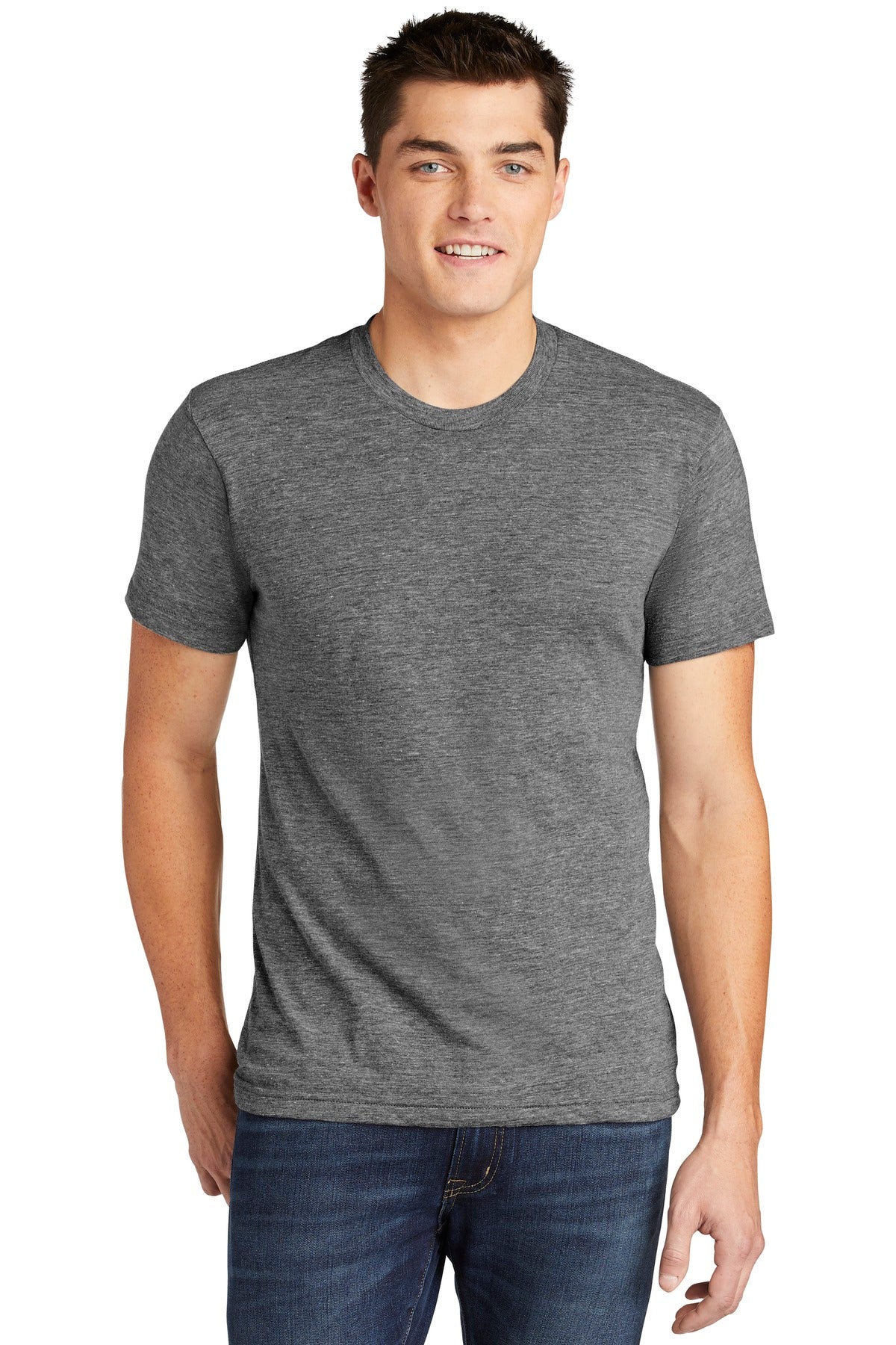 American Apparel Tri-Blend Short Sleeve Track T-Shirt TR401W