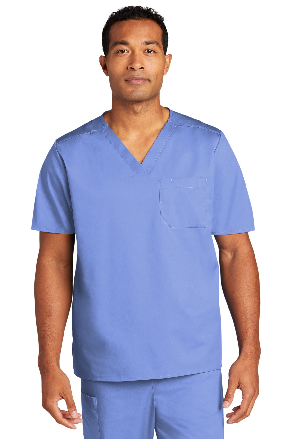 WonderWink Unisex WorkFlex Chest Pocket V-Neck Top WW3160