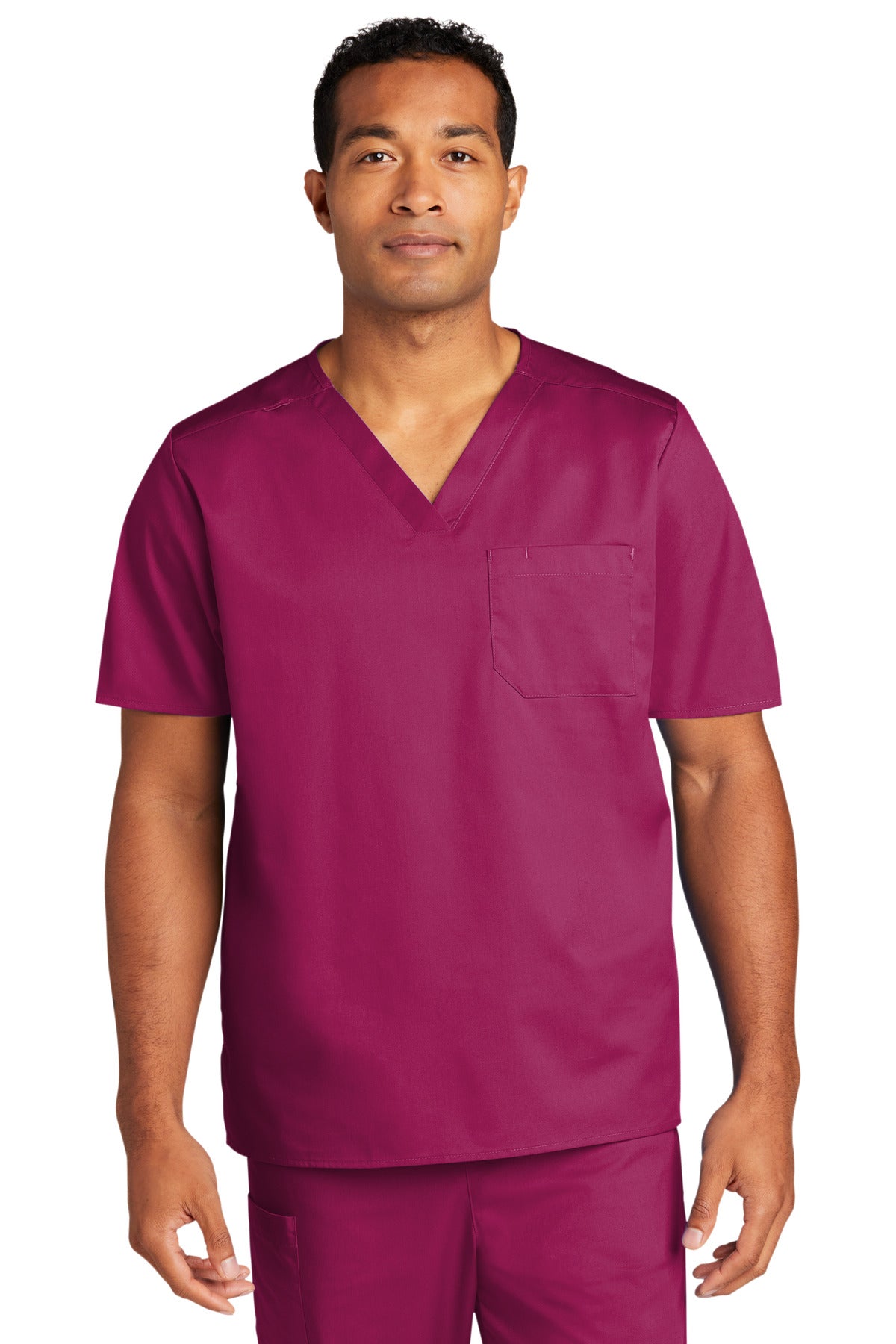 WonderWink Unisex WorkFlex Chest Pocket V-Neck Top WW3160