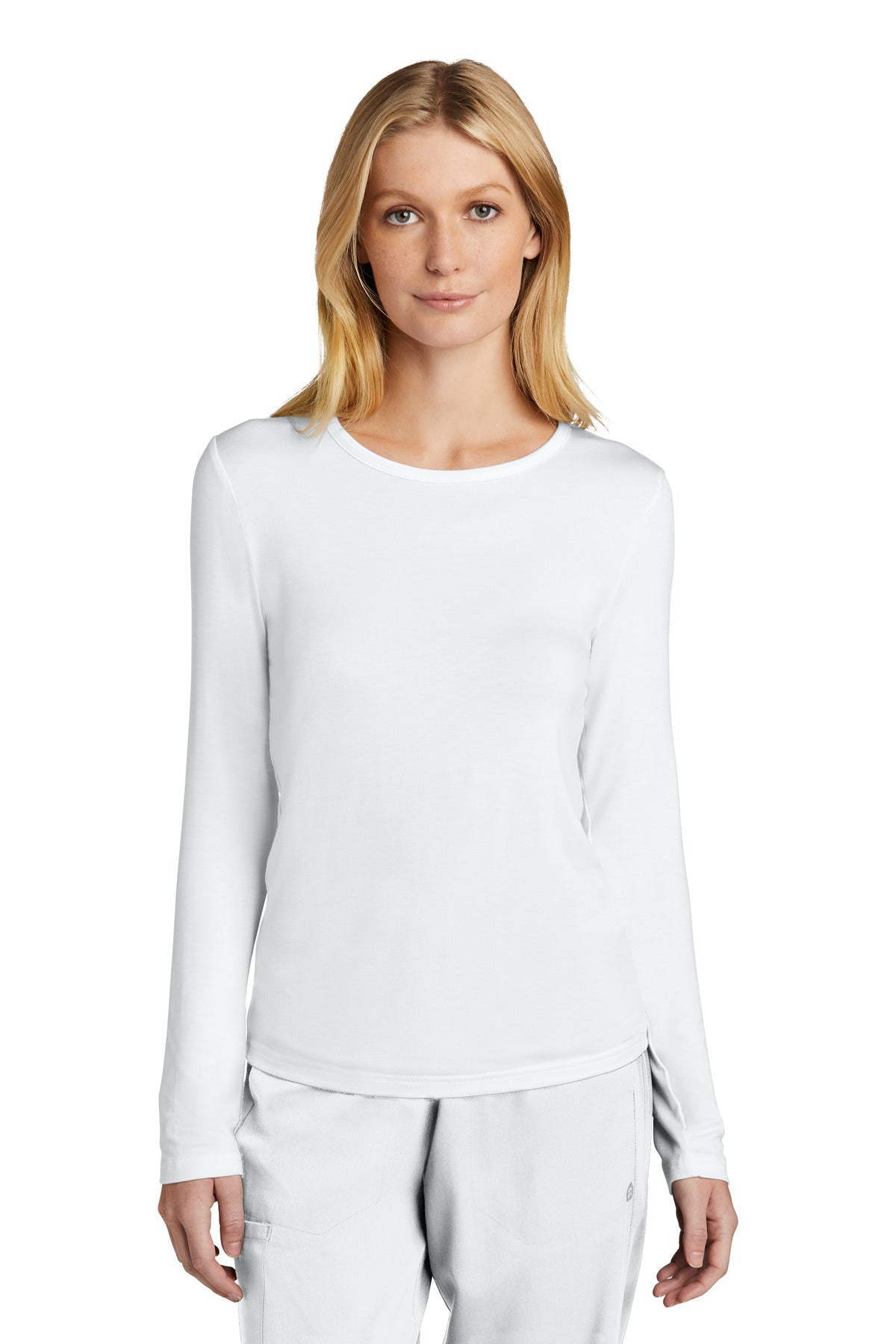 WonderWink Women's Long Sleeve Layer Tee WW4029