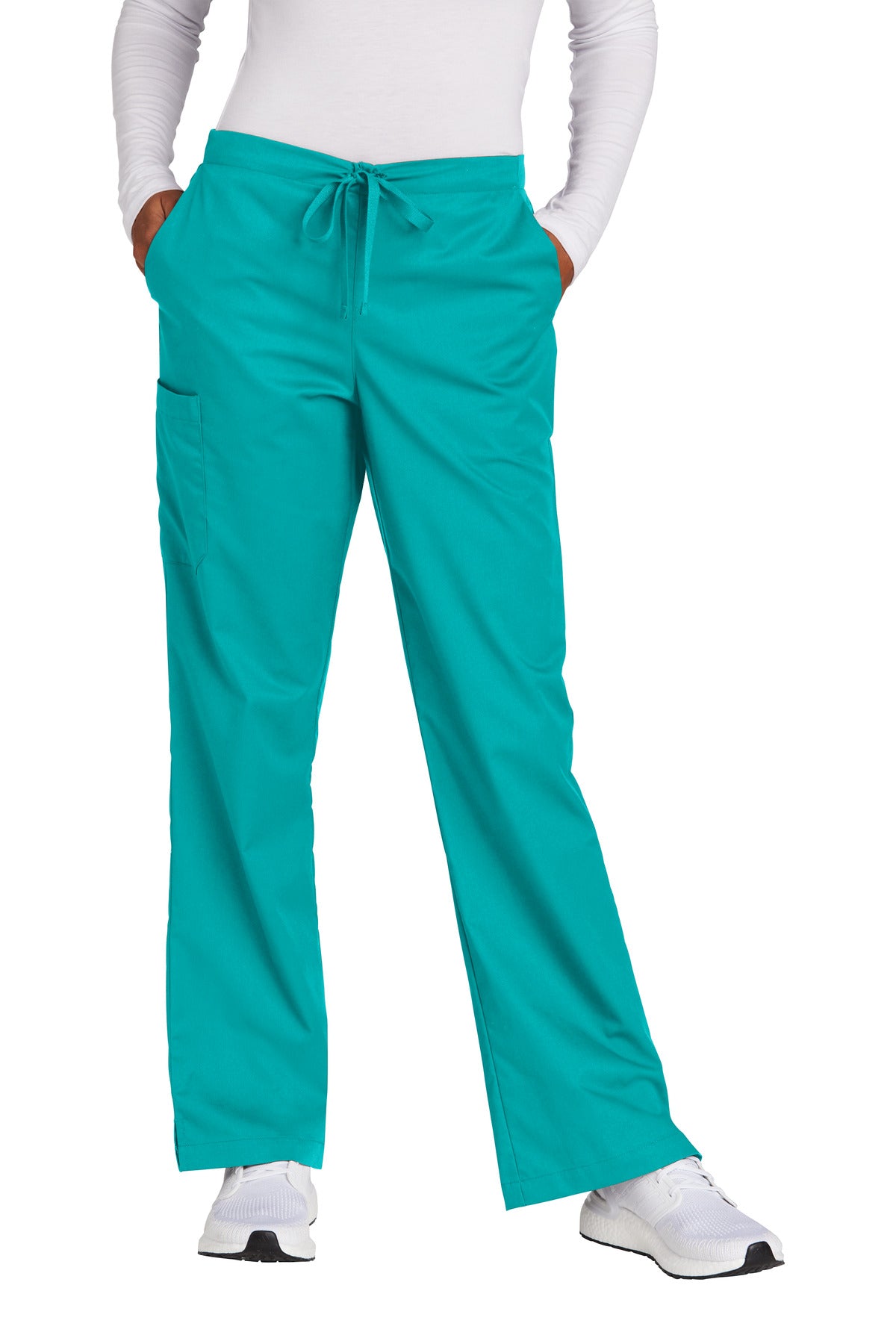 WonderWink Women's Petite WorkFlex Flare Leg Cargo Pant WW4750P