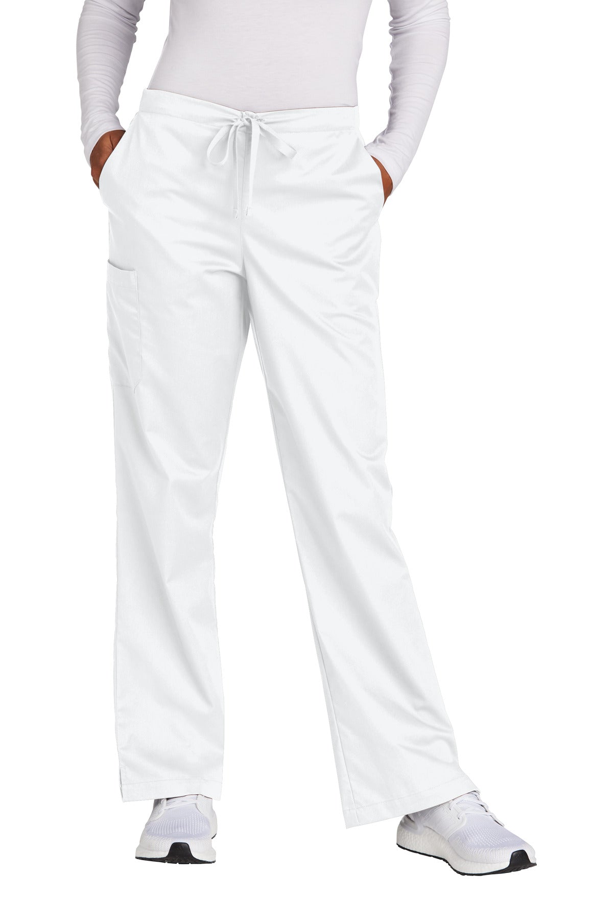 WonderWink Women's Petite WorkFlex Flare Leg Cargo Pant WW4750P
