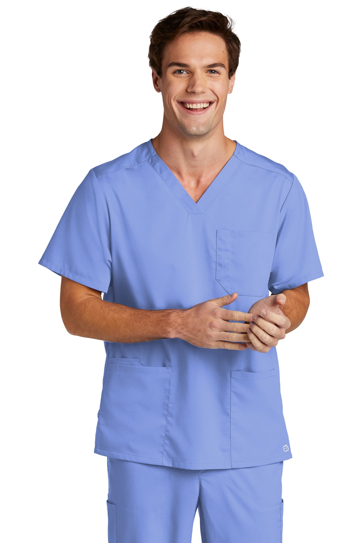 WonderWink Men's Premiere Flex V-Neck Top WW5068