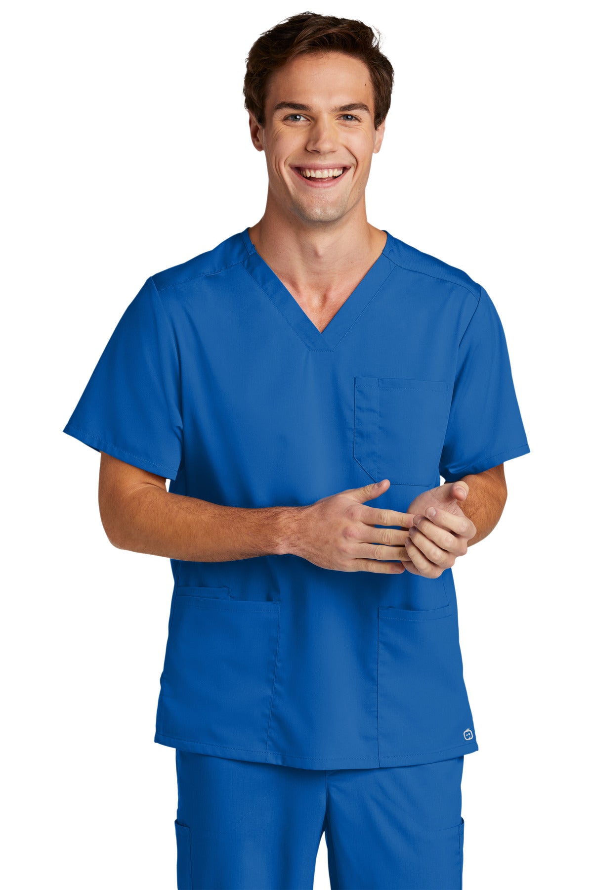 WonderWink Men's Premiere Flex V-Neck Top WW5068