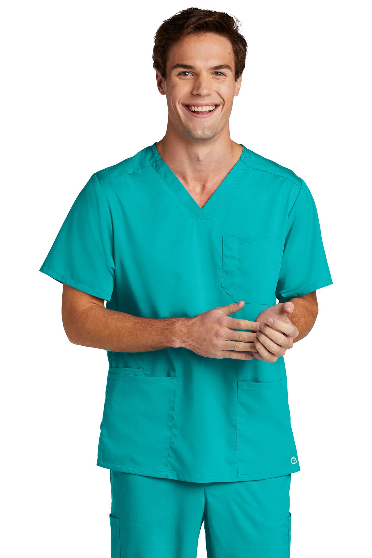 WonderWink Men's Premiere Flex V-Neck Top WW5068