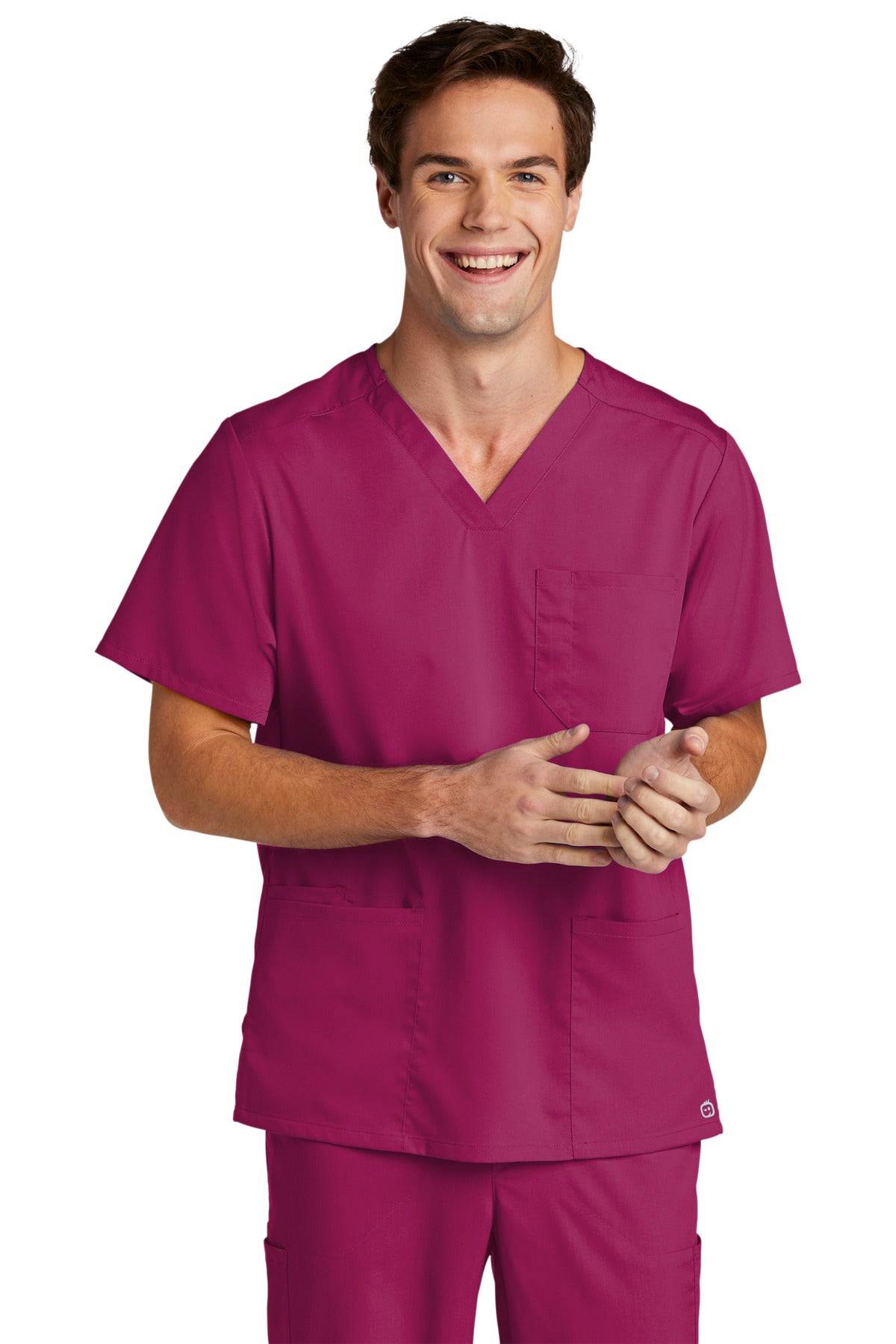 WonderWink Men's Premiere Flex V-Neck Top WW5068