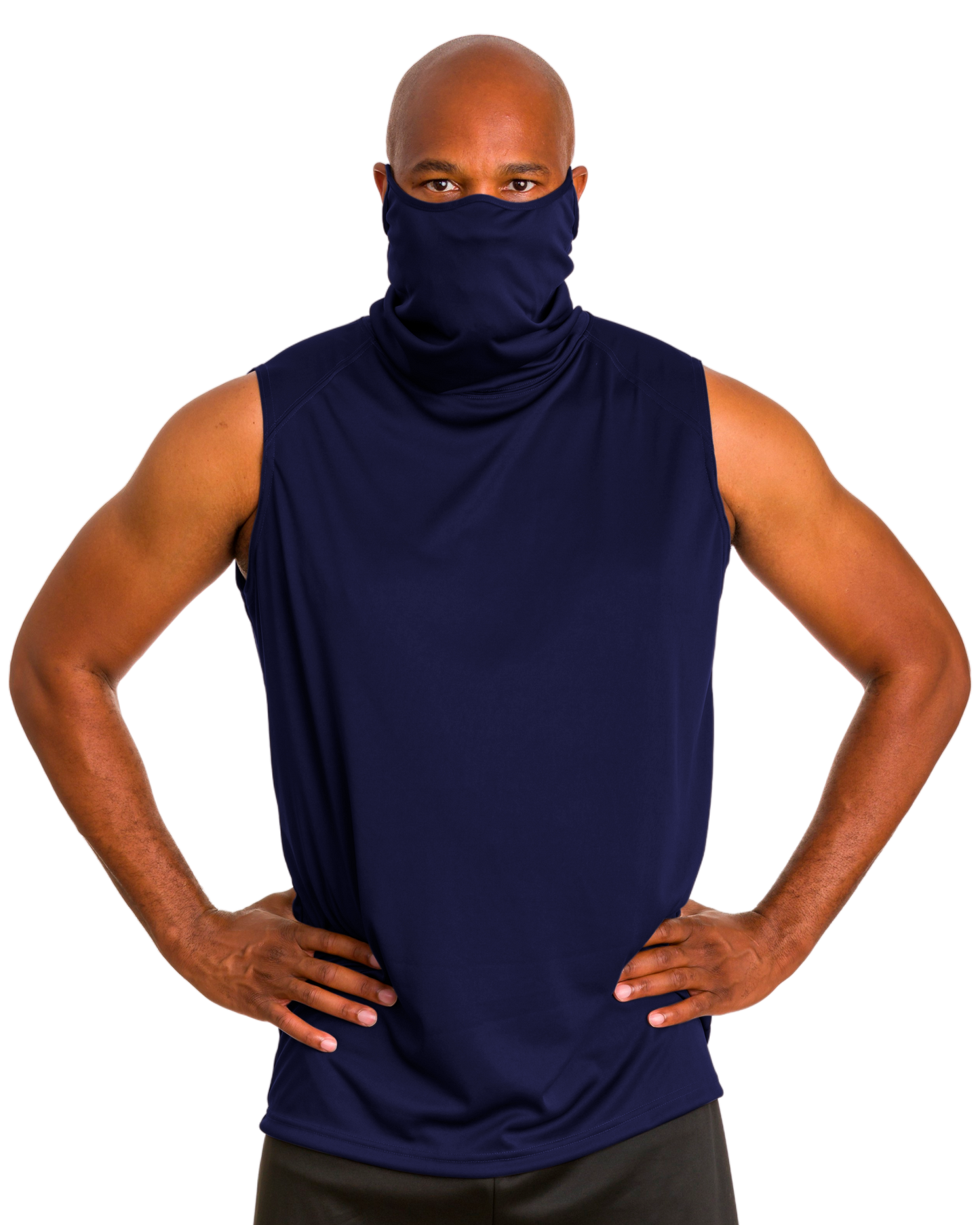 2B1 Sleeveless Performance Tee with Mask