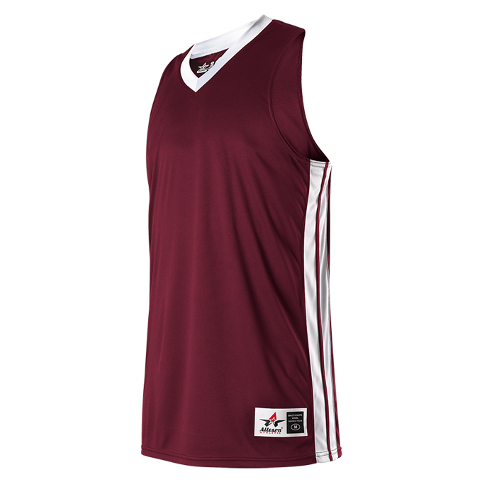 Mens Single Ply Basketball Jersey