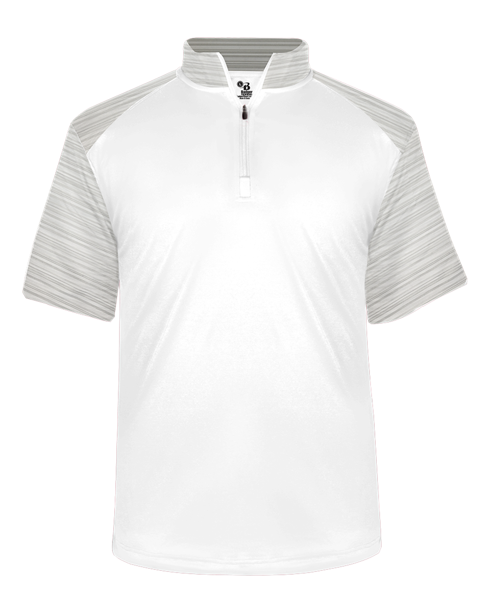 Sport Stripe S/S 1/4 Zip