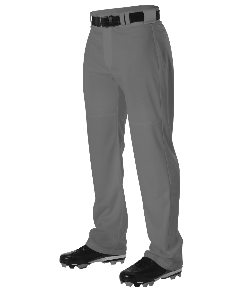 Adult Warp Knit Wide Leg Baseball Pant