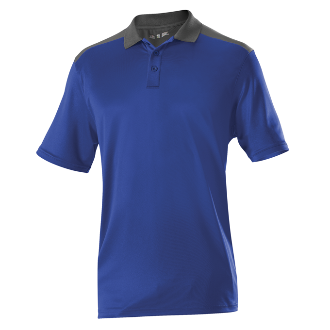 Adult Color Block Gameday Basic Polo