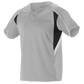 Youth 2 Button Henley Baseball Jersey
