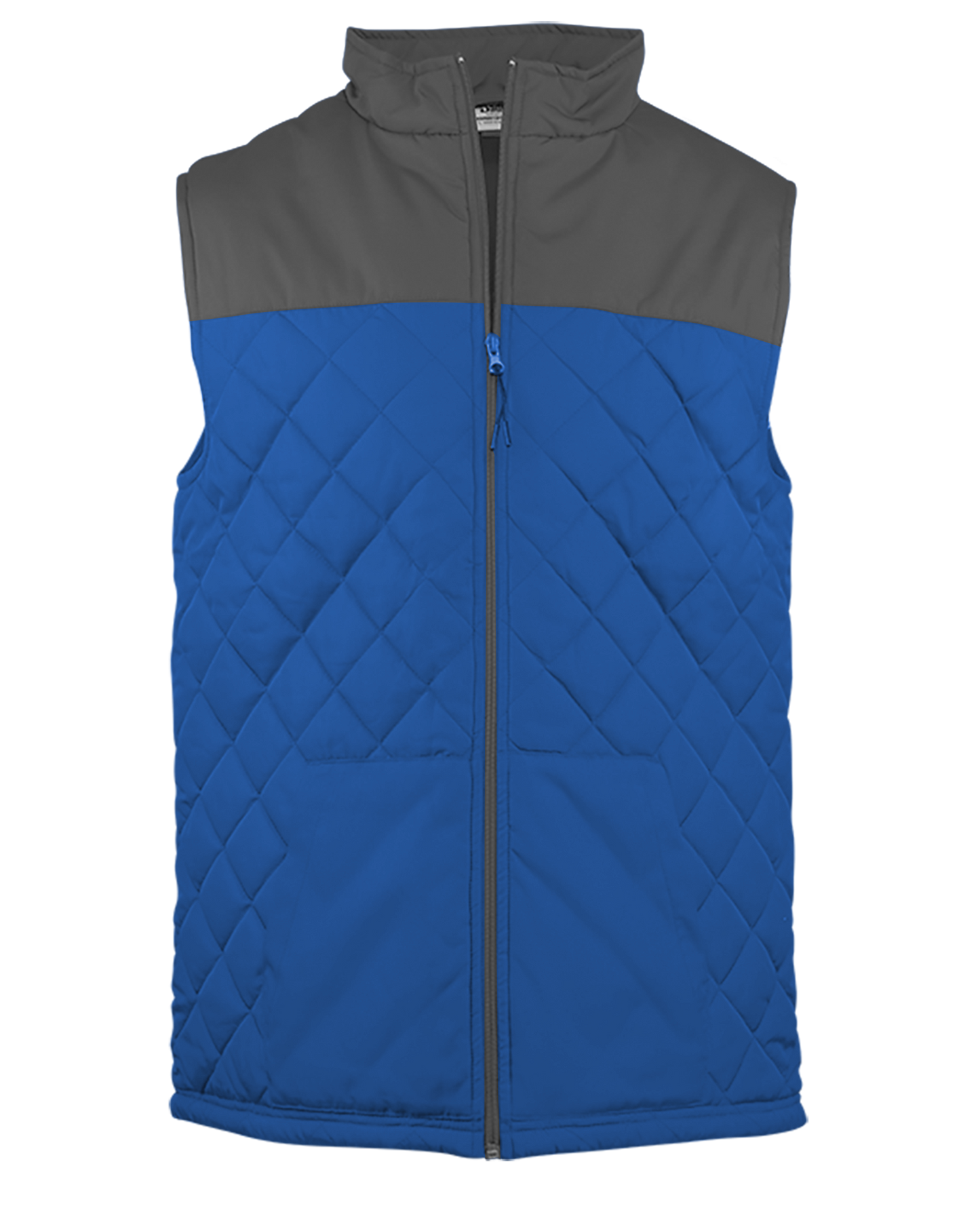 Colorblock Quilted Vest