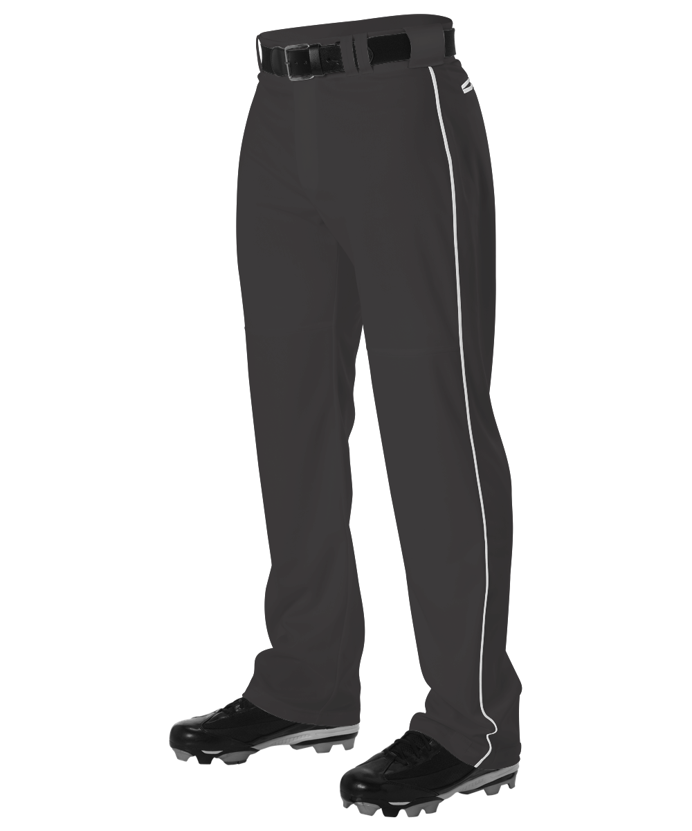 Adult Warp Knit Baseball Pant With Side Braid
