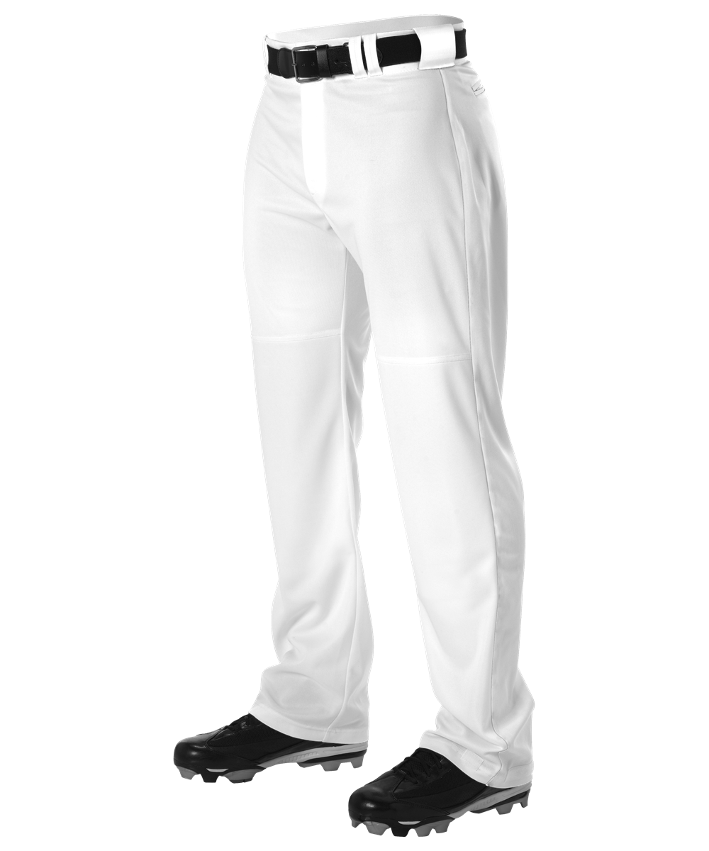 Adult Warp Knit Wide Leg Baseball Pant
