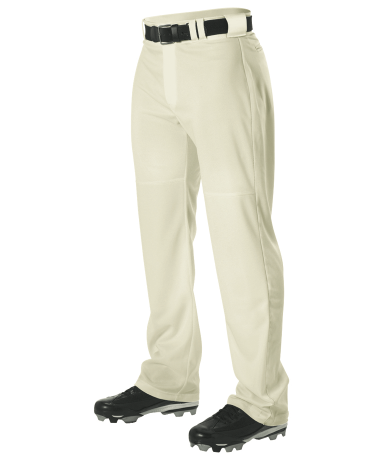 Adult Warp Knit Wide Leg Baseball Pant