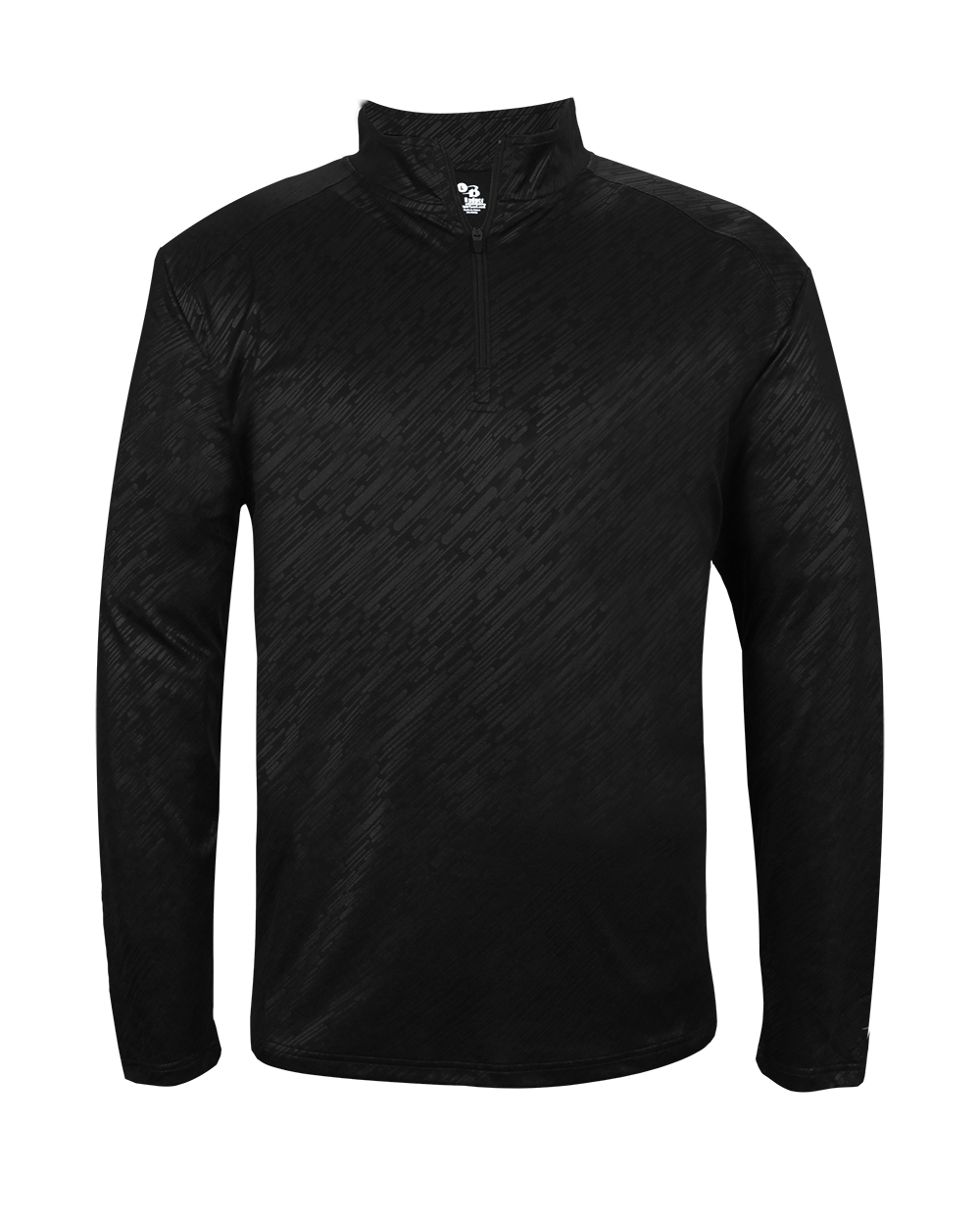 Line Embossed 1/4 Zip