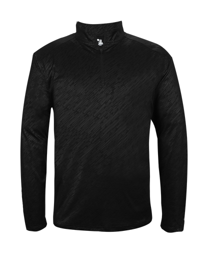 Line Embossed 1/4 Zip