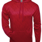 Line Embossed Youth Hood