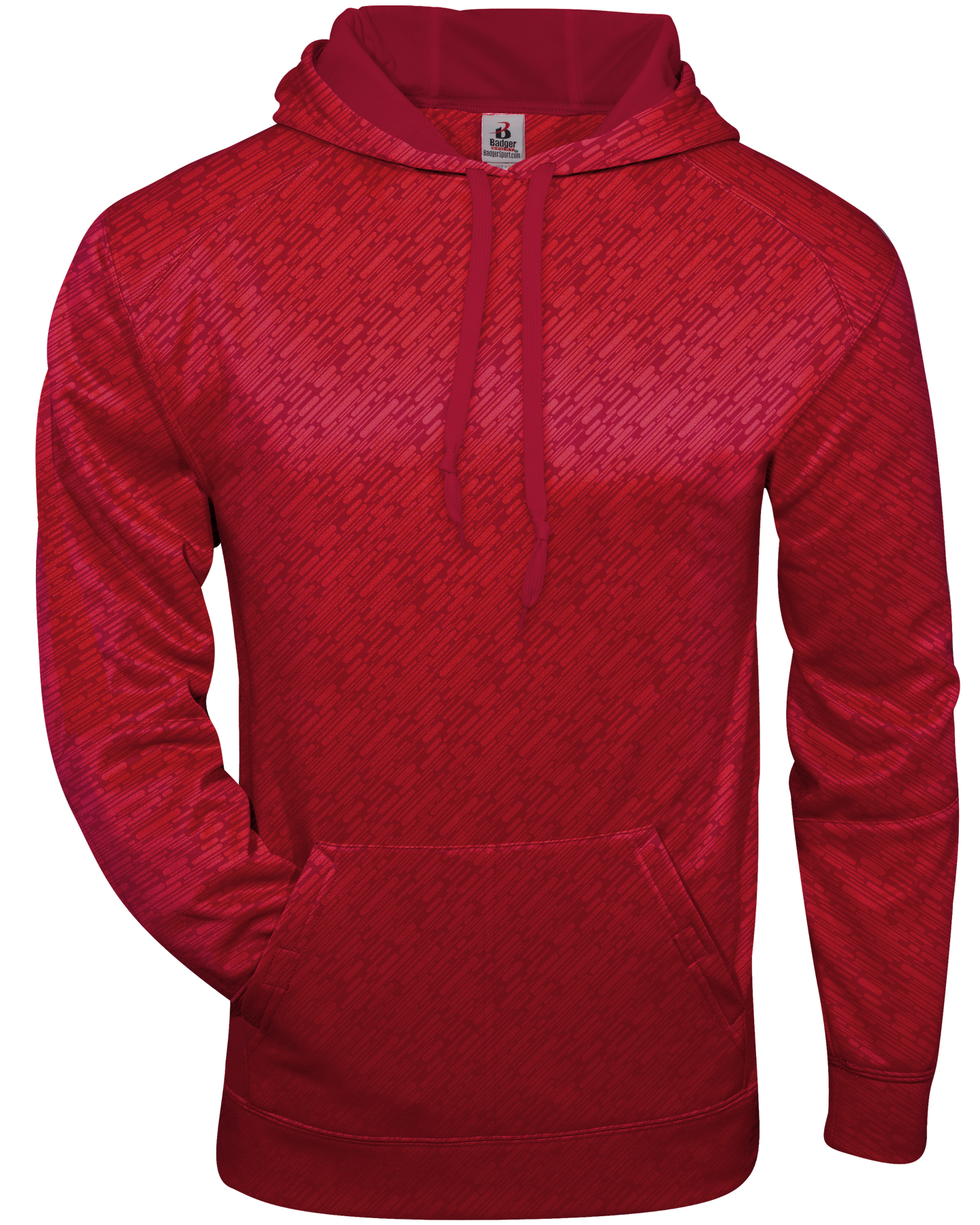 Line Embossed Youth Hood