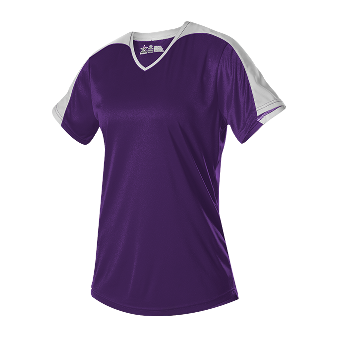 Womens V Neck Fastpitch Jersey