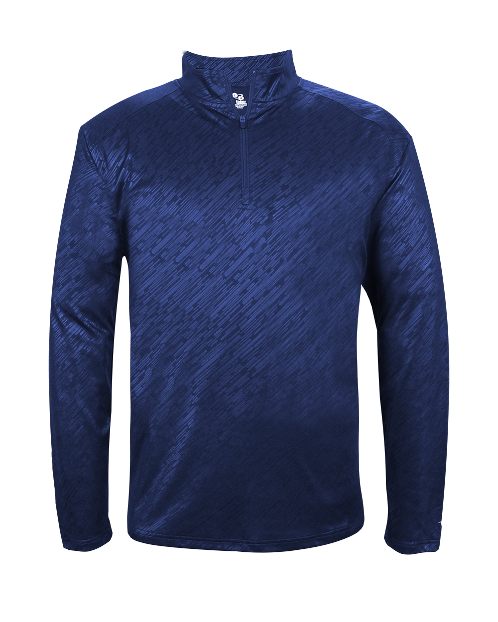 Line Embossed 1/4 Zip
