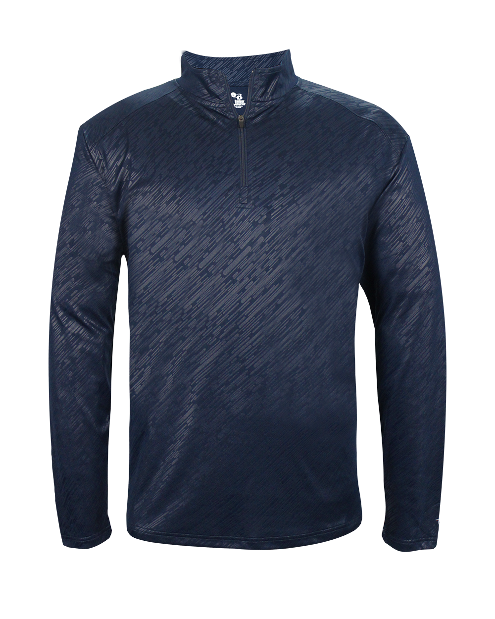 Line Embossed 1/4 Zip