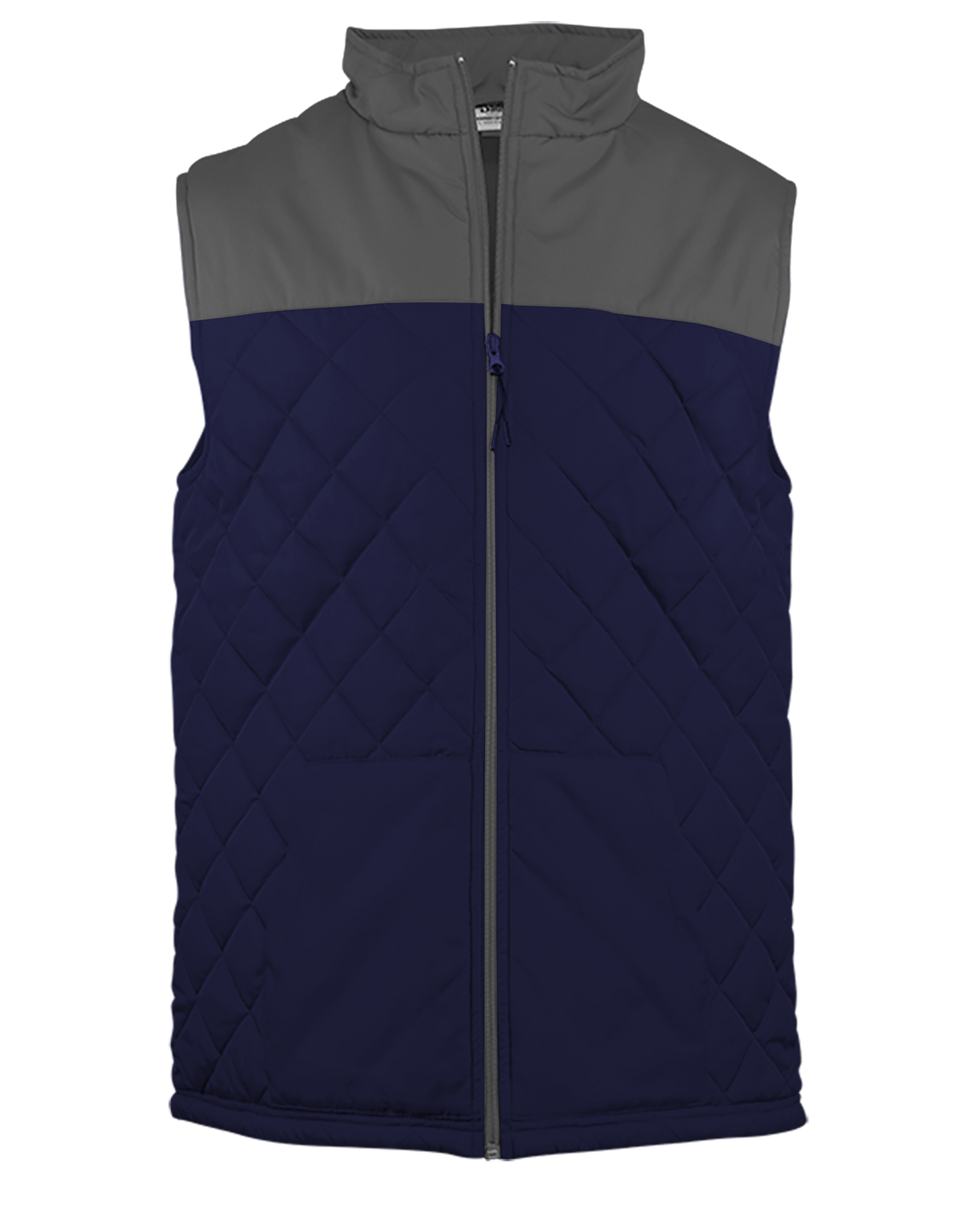 Colorblock Quilted Vest