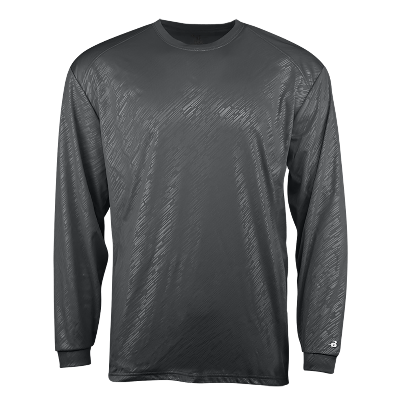 Line Embossed L/S Youth Tee