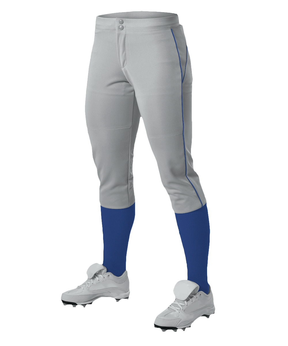 Womens Belted Piped Fastpitch Pant