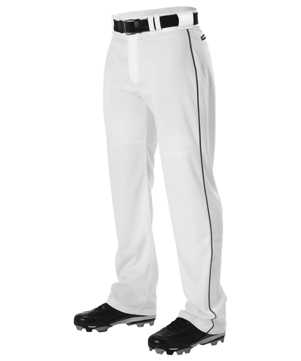 Adult Warp Knit Baseball Pant With Side Braid