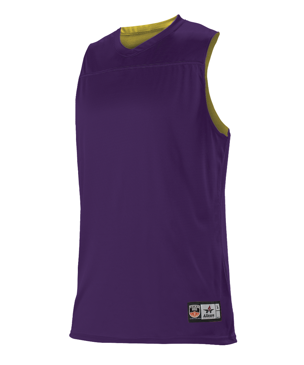 Girls Blank Reversible WNBA Racerback Jersey