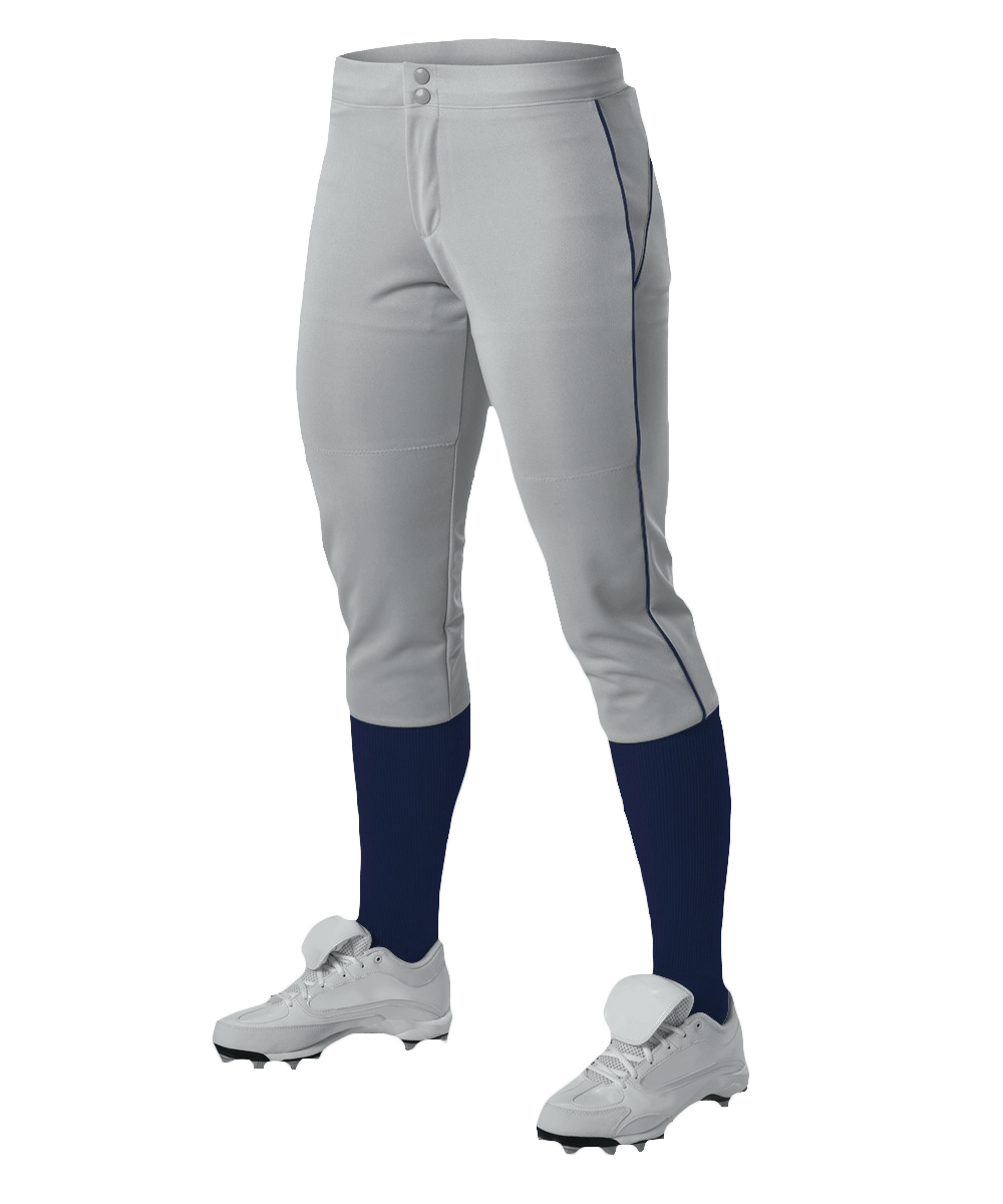 Womens Belted Piped Fastpitch Pant