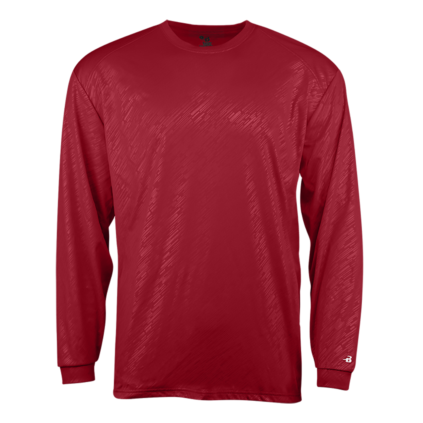 Line Embossed L/S Youth Tee