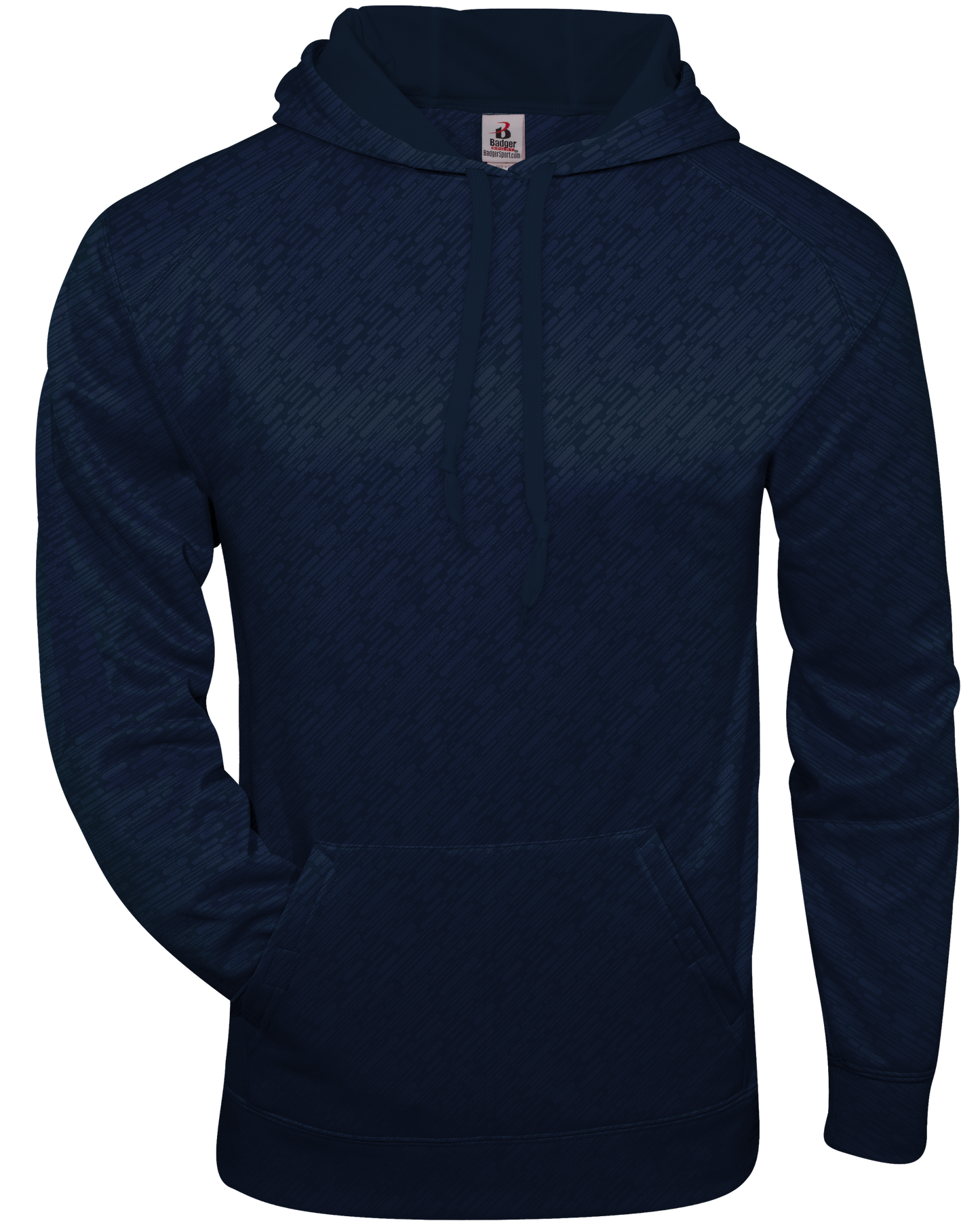 Line Embossed Youth Hood