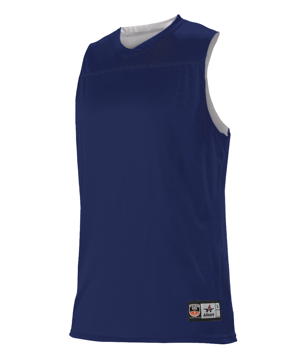 Girls Blank Reversible WNBA Racerback Jersey